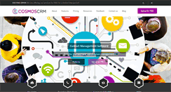 Desktop Screenshot of cosmoscrm.com